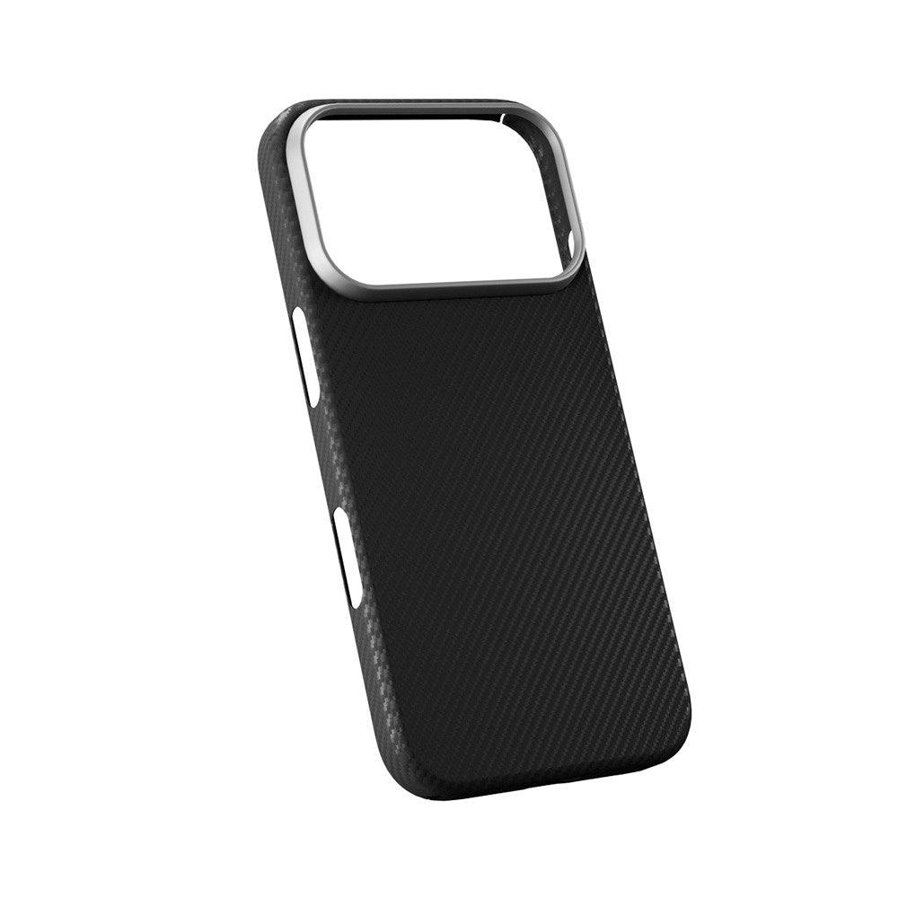 iPhone 17 Pro Max Epico SlimAramid Mag+ Cover - MagSafe Kompatibel - Sort