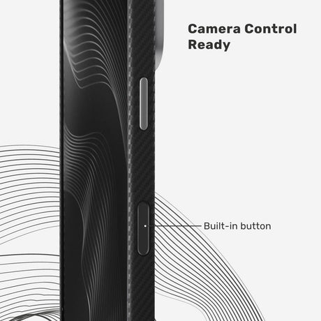 iPhone 17 Pro Epico UNUM FlexAramid Mag+ Cover - MagSafe Kompatibel - Sort