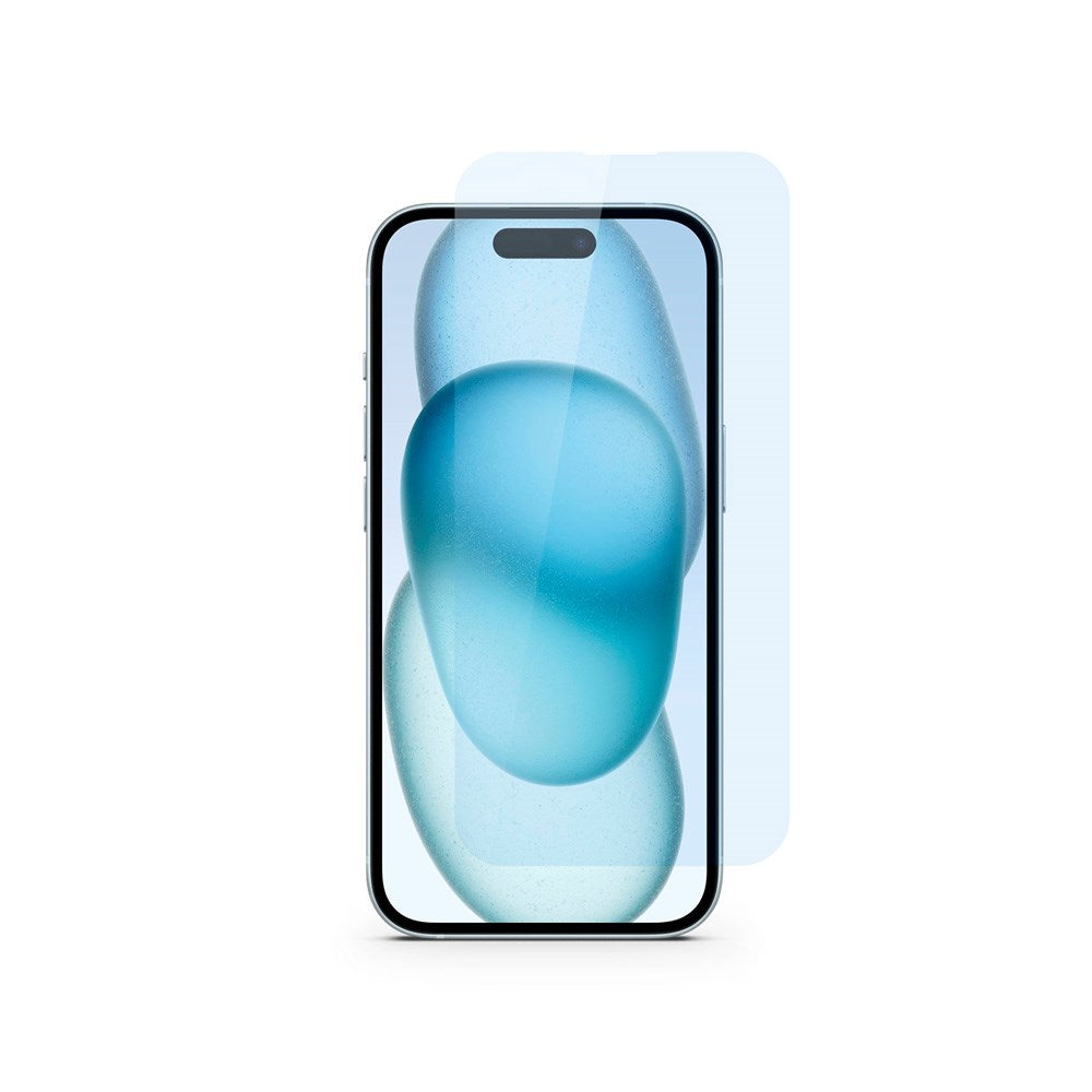 iPhone 16 Plus / 15 Plus / 14 Pro Max Epico Glass Standard Fit Skærmbeskyttelsesglas m. Installationsramme - Gennemsigtig
