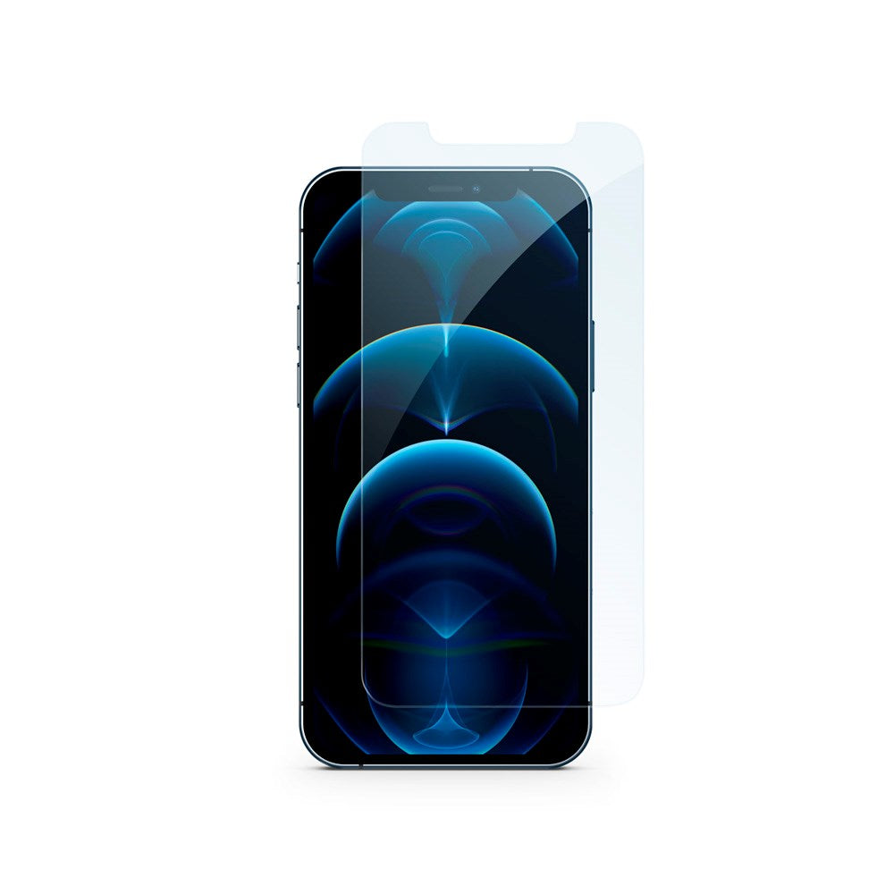 iPhone 12 / 12 Pro Epico Glass Standard Fit Skærmbeskyttelsesglas m. Installationsramme - Gennemsigtig