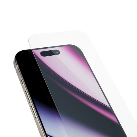 iPhone 17e / 16e / 14 / 13 / 13 Pro Epico Glass Standard Fit Skærmbeskyttelsesglas m. Installationsramme - Gennemsigtig