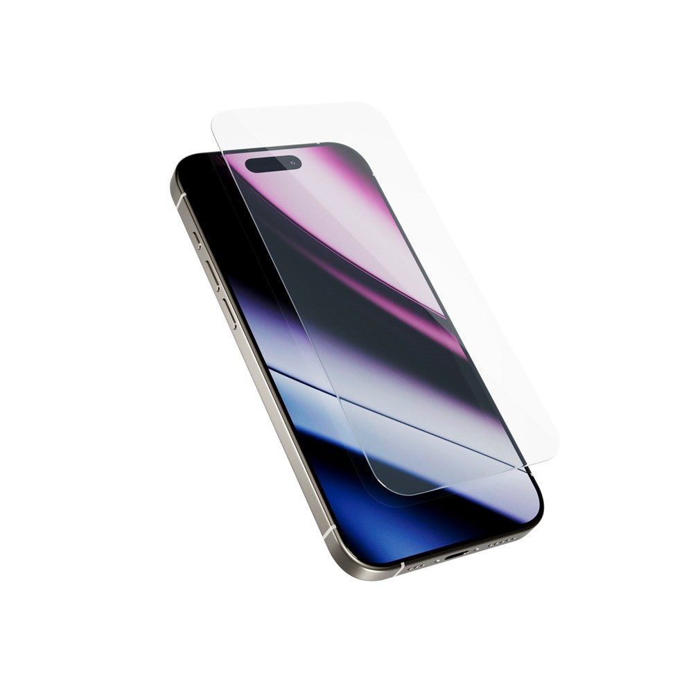 iPhone 12 / 12 Pro Epico Glass Standard Fit Skærmbeskyttelsesglas m. Installationsramme - Gennemsigtig