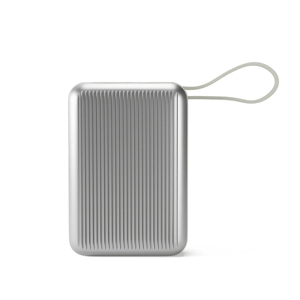 Epico UltraPack 45W Powerbank 20.000mAh m. Udtrækkeligt USB-C Kabel - Grå