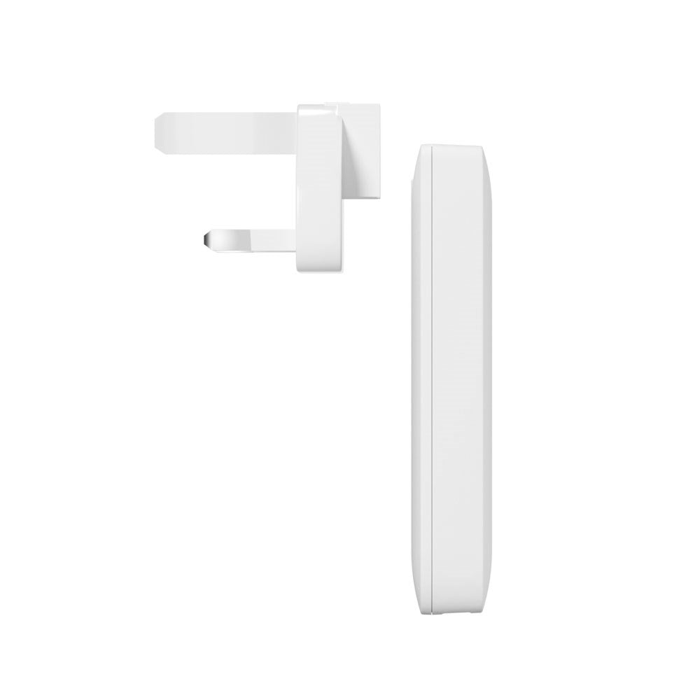 Epico Travel UltraBoost Flat 65W Vægoplader m. 2 x USB-C & 1 x USB-A - Hvid