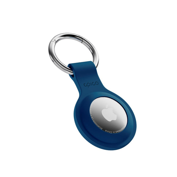 Apple AirTag 1. & 2. Gen. Epico Silikone Cover - Mørkeblå