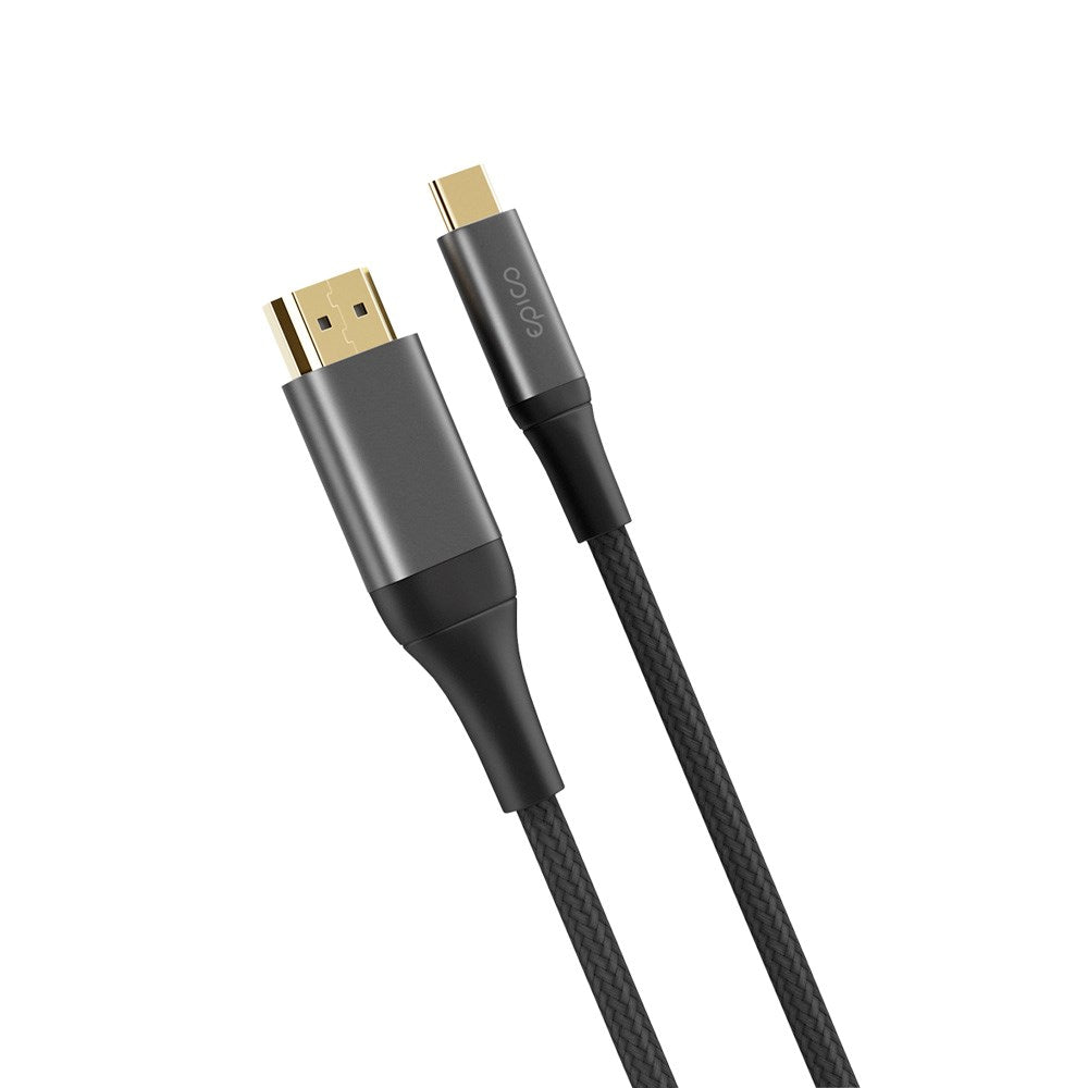 Epico UltraLink HDMI til USB-C Kabel - 2m - 4K / 60Hz - Space Grey