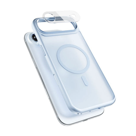 iPhone Air Epico HeroMatte Pro Mag+ Cover m. Kamerabeskyttelse - MagSafe Kompatibel - Blå