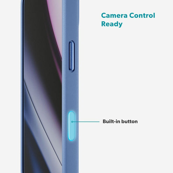iPhone 17 Epico HeroMatte Pro Mag+ Cover - MagSafe Kompatibel - Blå