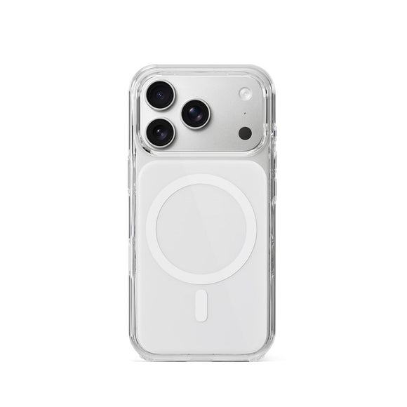 iPhone 17 Pro Epico Tile Mag+ Cover - MagSafe Kompatibel - Gennemsigtig / Hvid
