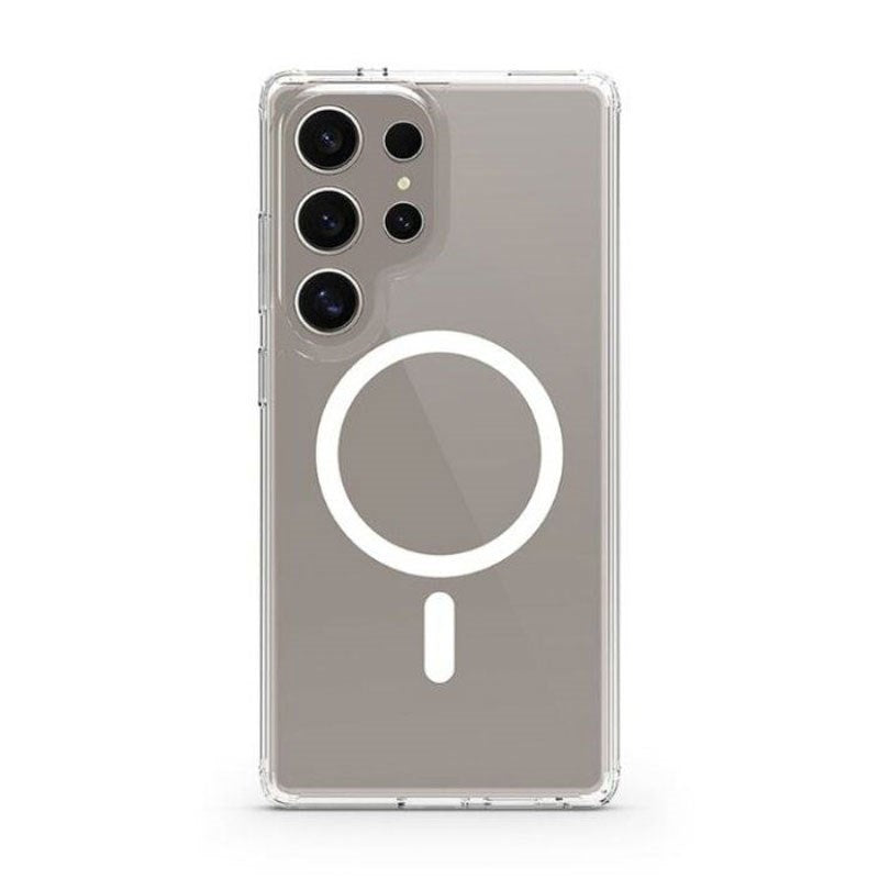 Samsung Galaxy S26 Ultra Spello Mag+ Clear Case - MagSafe Kompatibel - Gennemsigtig