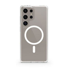 Samsung Galaxy S26 Ultra Spello Mag+ Clear Case - MagSafe Kompatibel - Gennemsigtig
