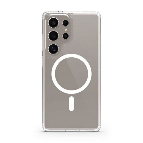 Samsung Galaxy S26 Ultra Spello Mag+ Clear Case - MagSafe Kompatibel - Gennemsigtig