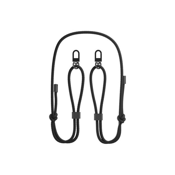 Spello Vandtæt Crossbody Universal Etui - Maks. 8.5" - Sort / Gennemsigtig