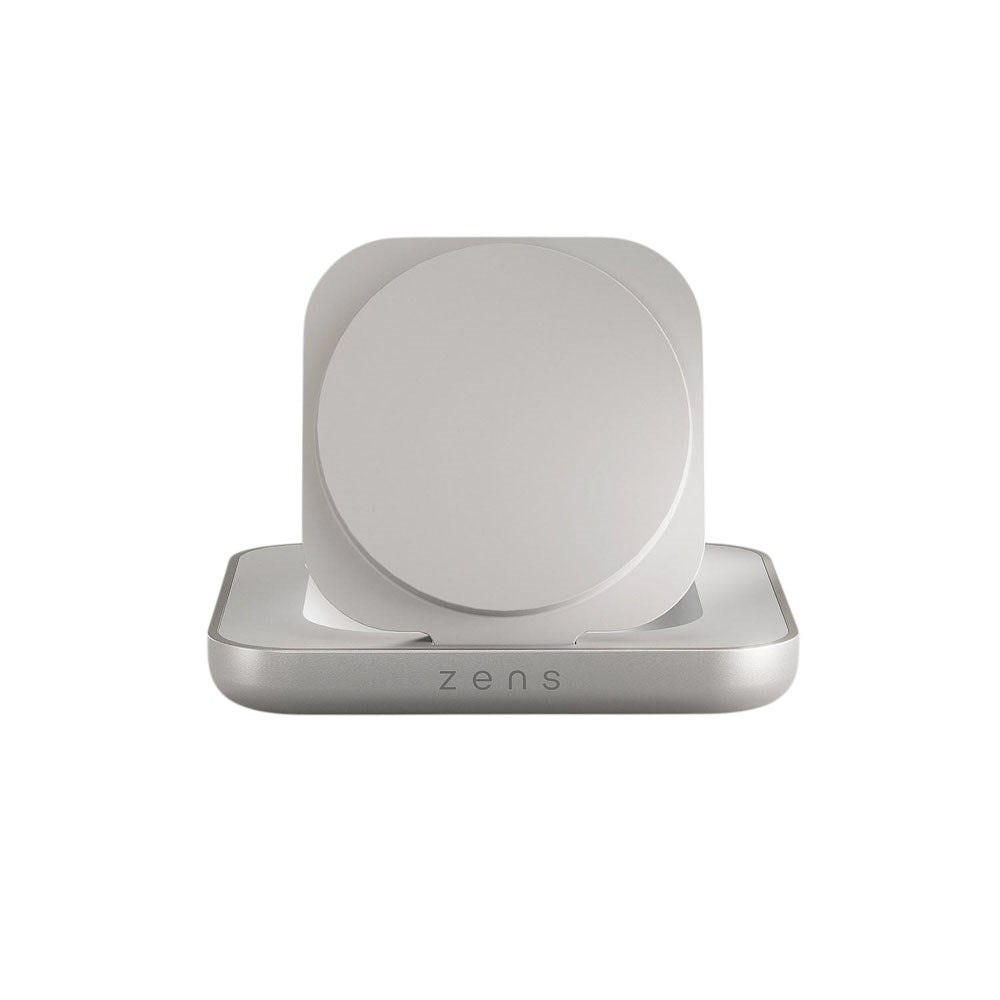 ZENS 15W Qi2 Magnetisk Trådløs Oplader - MagSafe Kompatibel - Hvid