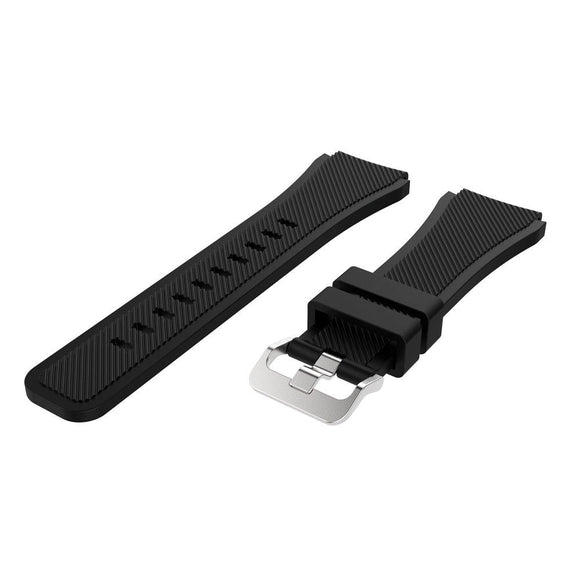 Samsung Classic Silicone Watchband (22mm) - Sort