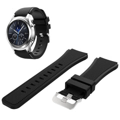 Samsung Classic Silicone Watchband (22mm) - Sort