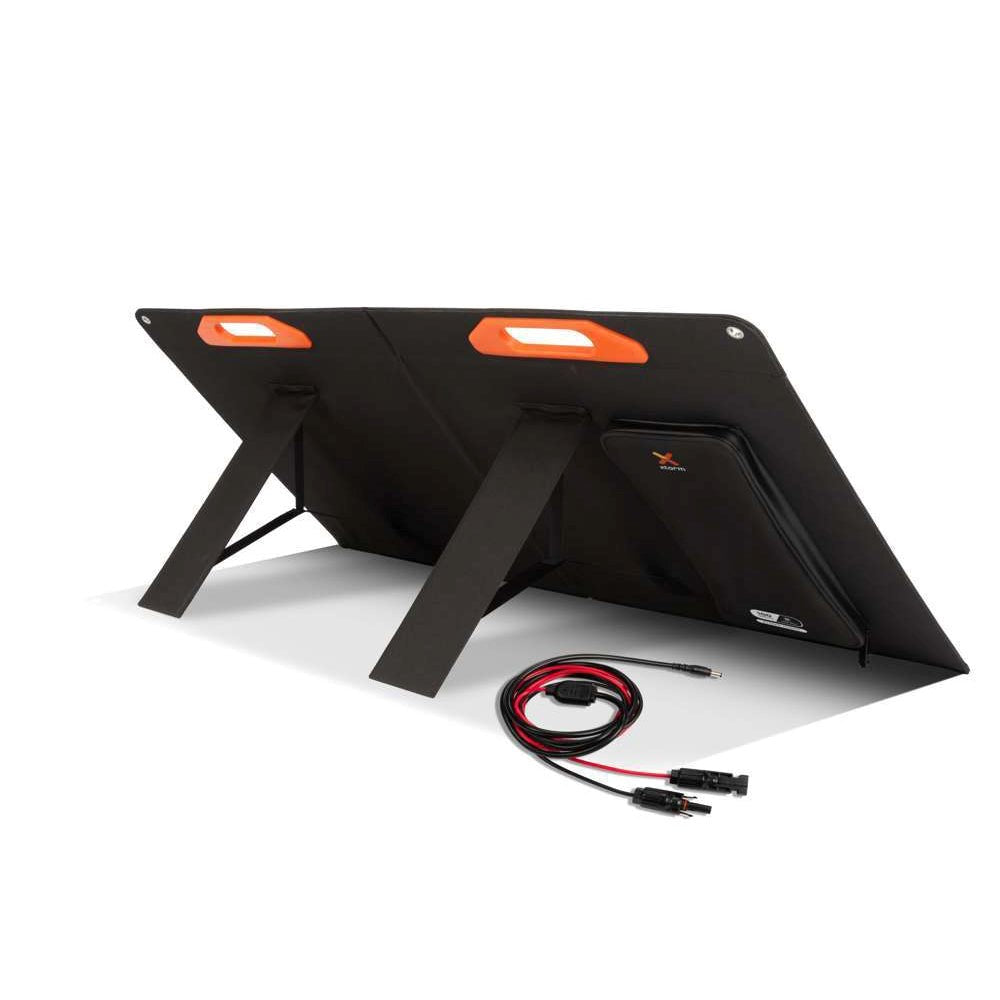 Xtorm Solcellepanel 100W - 1 x USB-C, 1 x USB-A , 1 x 5.5mm DC & 1 x MC4 - Sort