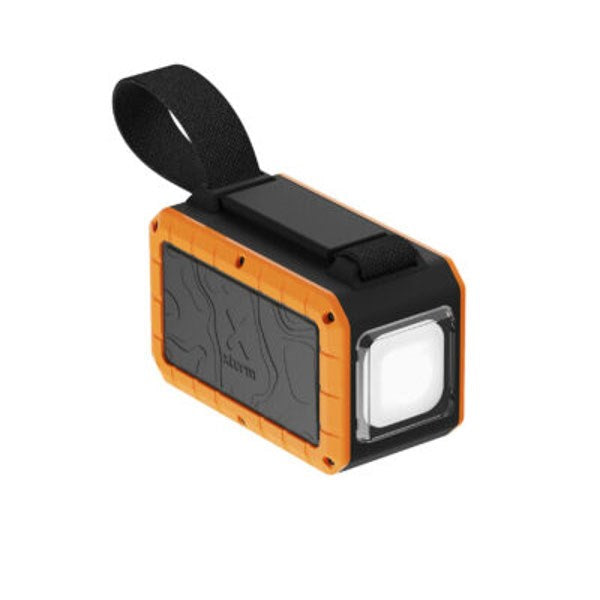Xtorm Rugged PowerBank m. 1x USB-A & 2x USB-C - 40.000 mAh / 100W - Sort / Orange