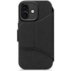 Decoded iPhone 17 Textured Detachable Wallet Silikone Cover - MagSafe Kompatibel - Phantom Black