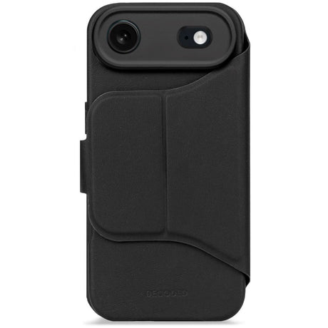Decoded iPhone Air Textured Detachable Wallet Silikone Cover - MagSafe Kompatibel - Phantom Black