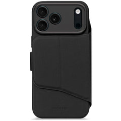 Decoded iPhone 17 Pro Max Textured Detachable Wallet Silikone Cover - MagSafe Kompatibel - Phantom Black