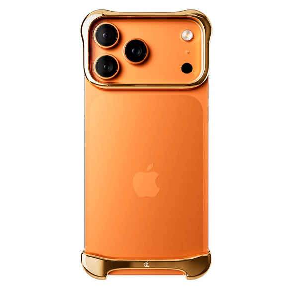 iPhone 17 Pro Arc Pulse Aluminum Bumper Cover - Gold