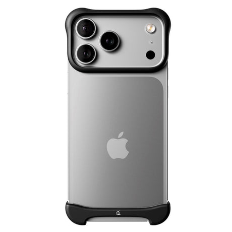 iPhone 17 Pro Max Arc Pulse Aluminum Bumper Cover - Matte Black
