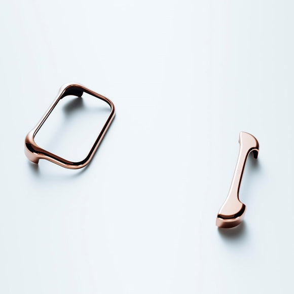 iPhone 17 Pro Max Arc Pulse Aluminum Bumper Cover - Rose Bronze