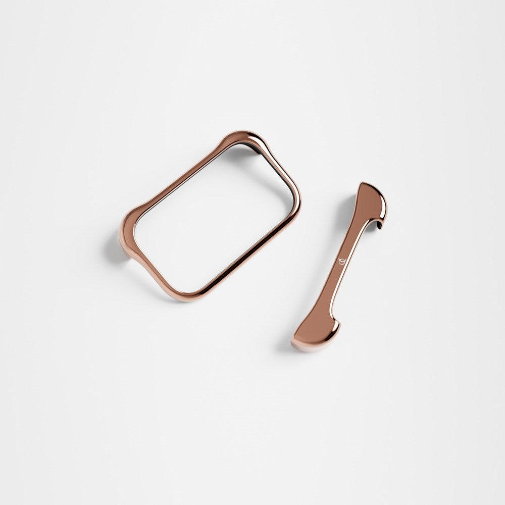 iPhone 17 Pro Max Arc Pulse Aluminum Bumper Cover - Rose Bronze