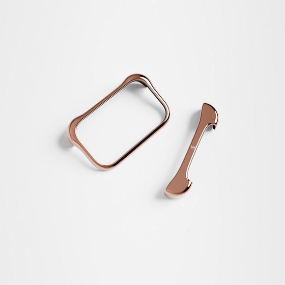 iPhone 17 Pro Max Arc Pulse Aluminum Bumper Cover - Rose Bronze