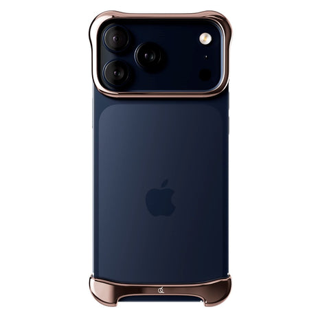 iPhone 17 Pro Max Arc Pulse Aluminum Bumper Cover - Rose Bronze