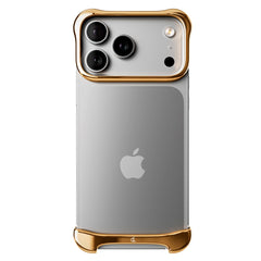 iPhone 17 Pro Max Arc Pulse Aluminum Bumper Cover - Gold