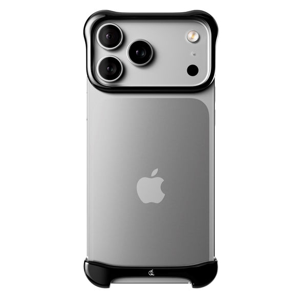 iPhone 17 Pro Max Arc Pulse Titanium Bumper Cover - Onyx Black