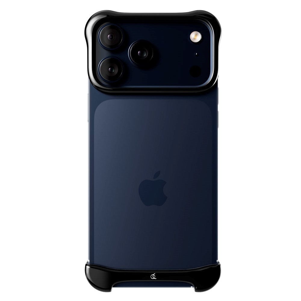 iPhone 17 Pro Max Arc Pulse Titanium Bumper Cover - Onyx Black
