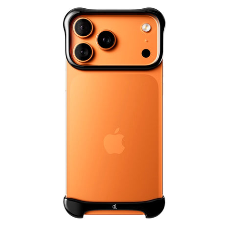 iPhone 17 Pro Max Arc Pulse Titanium Bumper Cover - Onyx Black