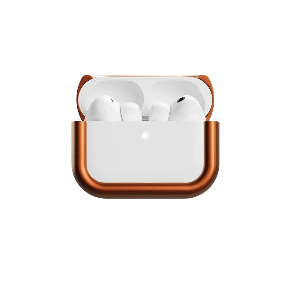 AirPods Pro 3 Arc Pulse Aluminium Cover - Matte Orange