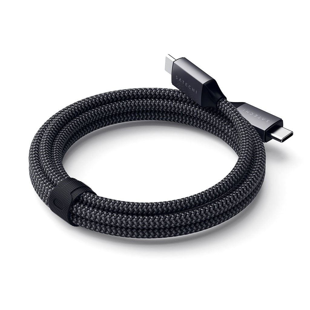 Satechi USB-C Til USB-C Kabel 100W - 2m - Space Grey
