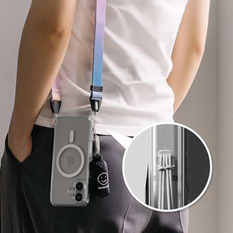 iPhone 16 Ringke Fusion Cover - MagSafe Kompatibel - Gennemsigtig