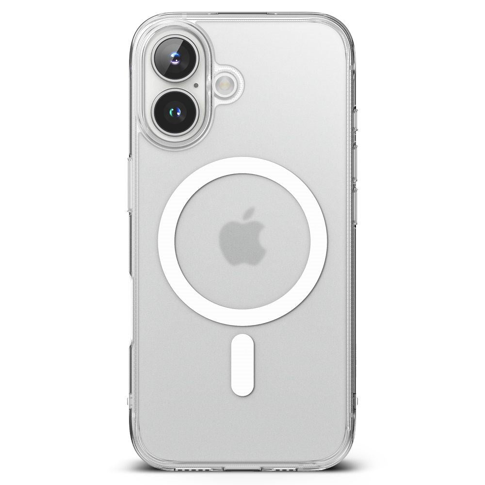 iPhone 16 Ringke Fusion Cover - MagSafe Kompatibel - Mat Gennemsigtig