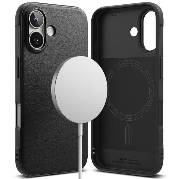 iPhone 16 Ringke Onyx Cover - MagSafe Kompatibel - Sort