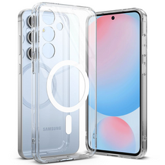 Samsung Galaxy S24 FE Ringke Fusion Fleksibelt Plastik Cover - MagSafe Kompatibel - Gennemsigtig