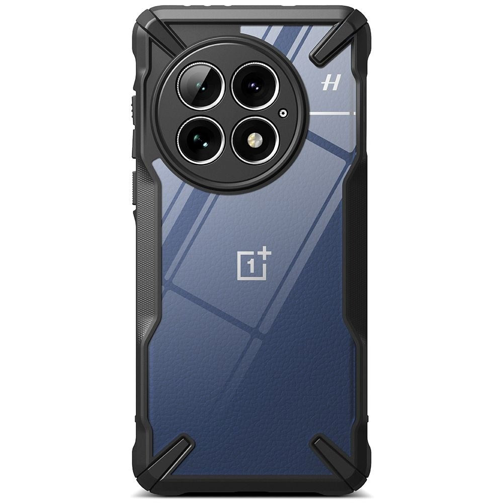 OnePlus 13 Ringke Fusion X Cover - Sort / Gennemsigtig