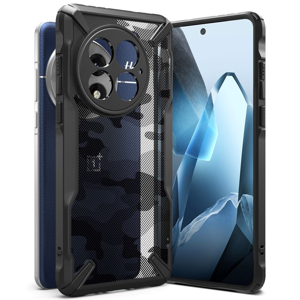 OnePlus 13 Ringke Fusion X Cover - Sort / Camouflage