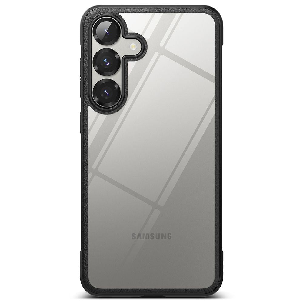 Samsung Galaxy S25 Ringke Fusion Bold Cover - Gennemsigtig / Sort