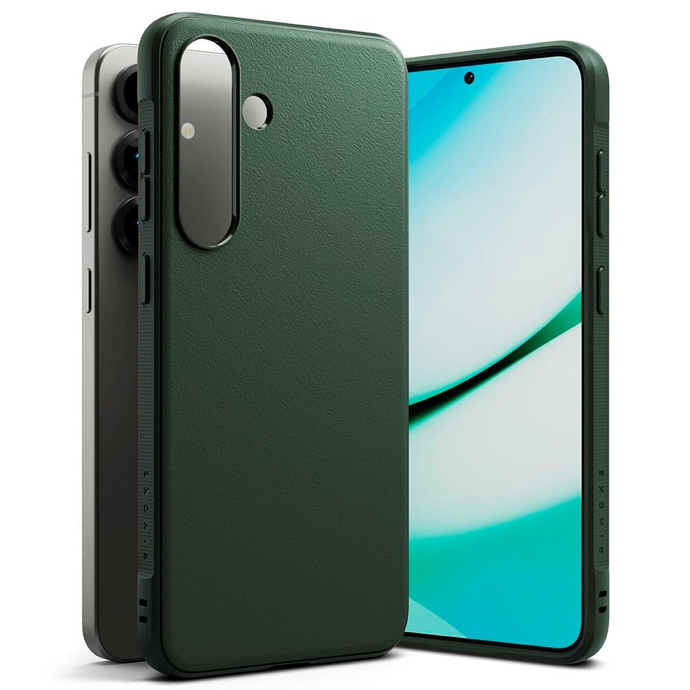 Samsung Galaxy S25 - Ringke Onyx Plastik Cover - Grøn