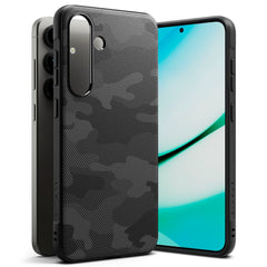 Samsung Galaxy S25 - Ringke Onyx Plastik Cover - Sort Camouflage