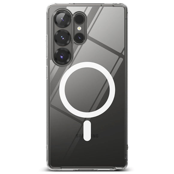 Samsung Galaxy S25 Ultra Ringke Fusion Magnetic Cover - MagSafe Kompatibel - Gennemsigtig
