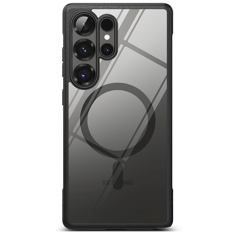 Samsung Galaxy S25 Ultra Ringke Fusion Bold Cover - MagSafe Kompatibel - Gennemsigtig / Sort