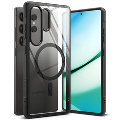 Samsung Galaxy S25 Ultra Ringke Fusion Bold Cover - MagSafe Kompatibel - Gennemsigtig / Sort