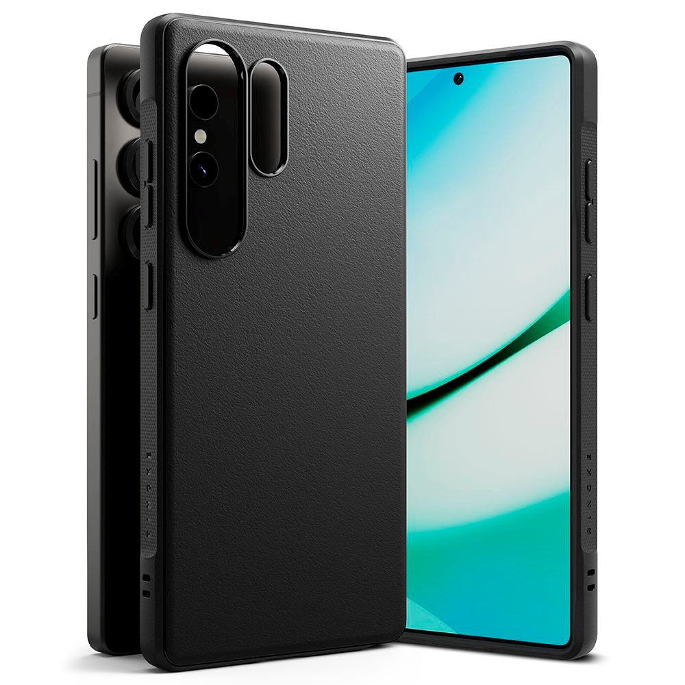 Samsung Galaxy S25 Ultra - Ringke Onyx Plastik Cover - Sort